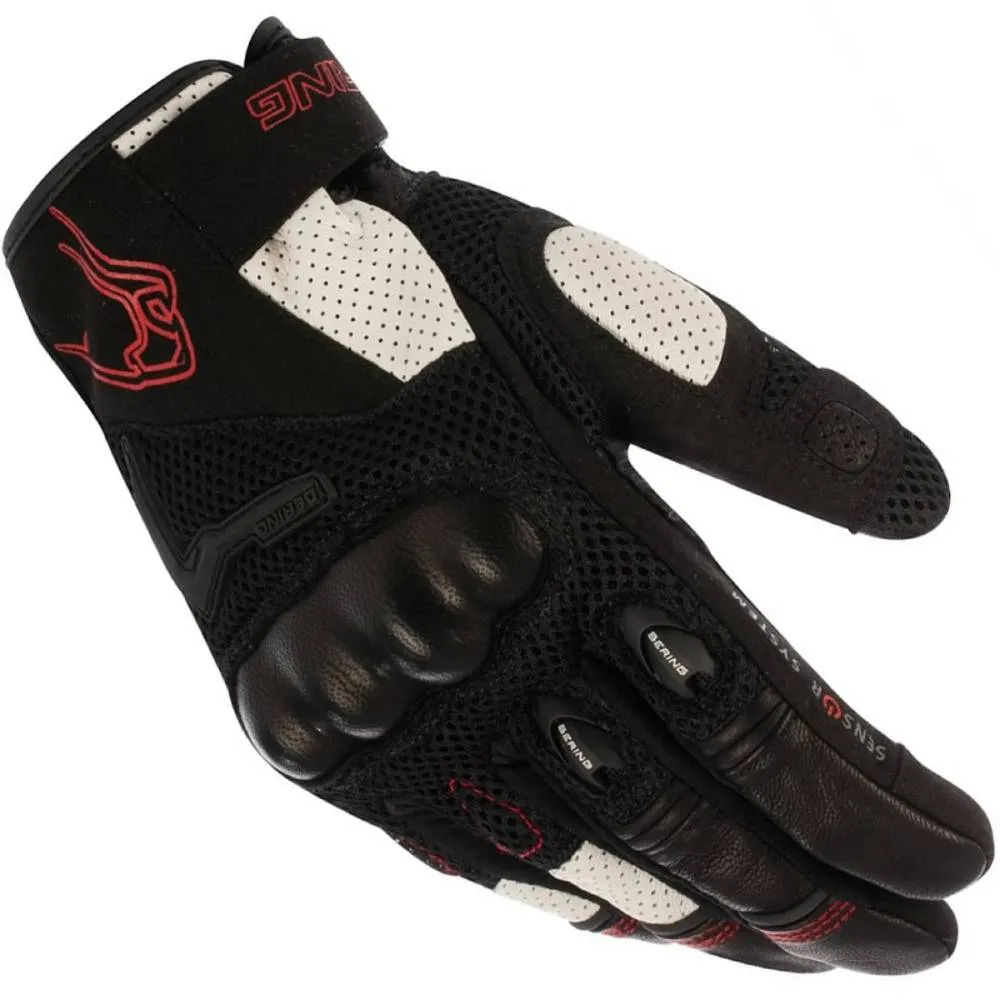 Əlcək berıng gloves planet (ce) BGE581 black/whıte/red T11 (XL)