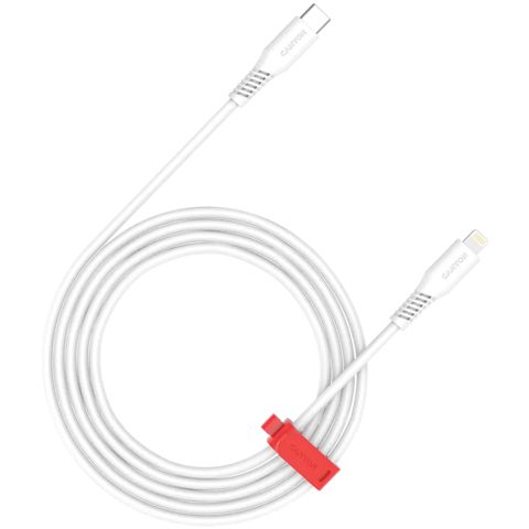 Naqil Canyon USB Type-C to Lightning 30W 1.2 m CNS-CLN30SC12W White — Bakı