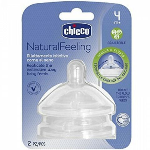 Qidalandırıcılar üçün əmzik Chicco Natural Feeling Step Up 00081035200000 — Bakı