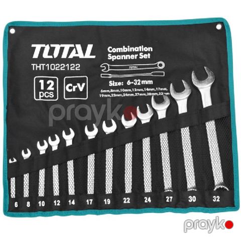 Açar dəsti Total THT1022122 12 ədəd — Bakı