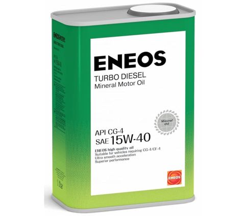 Mühərrik yağı Eneos Turbo Diesel 15W-40 1L — Bakı
