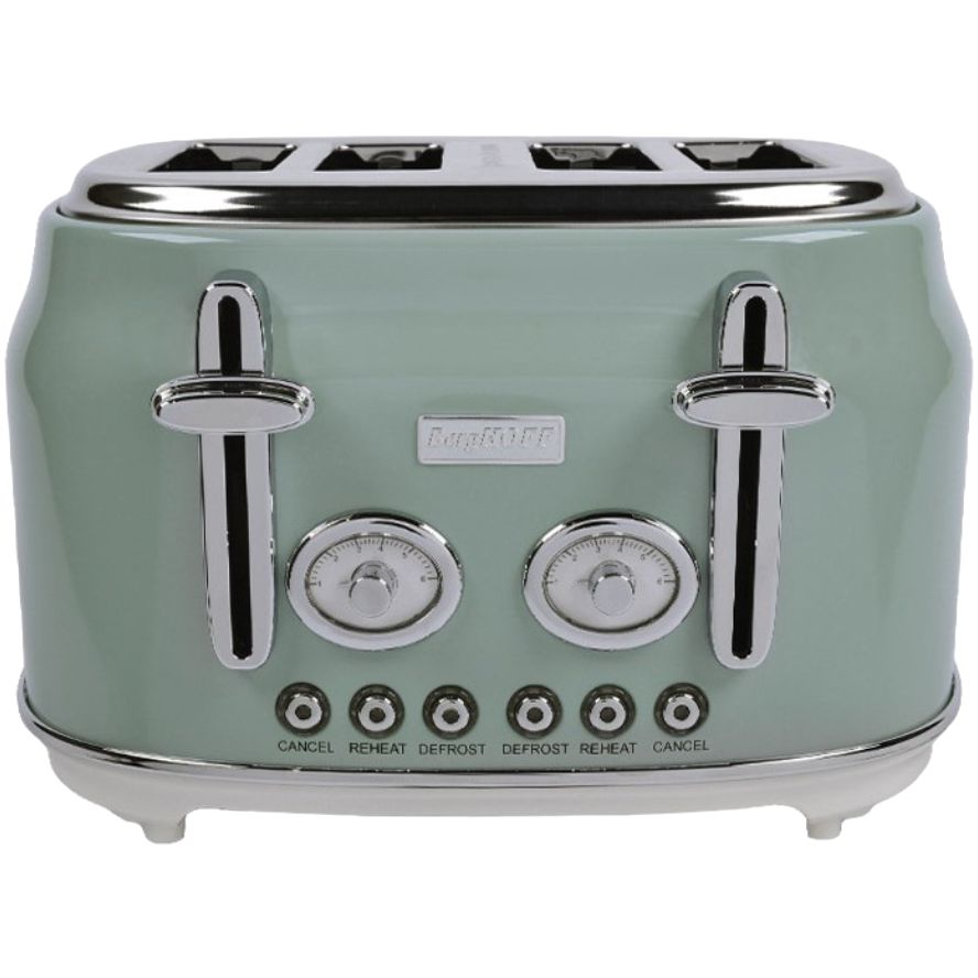Toster BergHOFF Retro 4-lü Green — Mətbəx texnikası, Bakı (3)