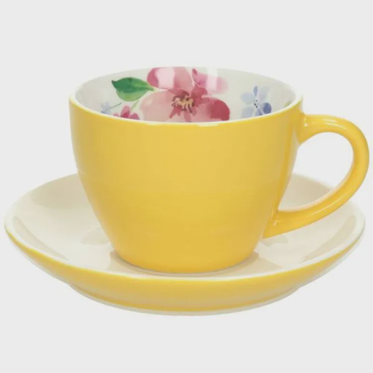 Fincan dəsti Tognana Breakfast Time 320 ml Yellow — Süfrə qabı, Bakı