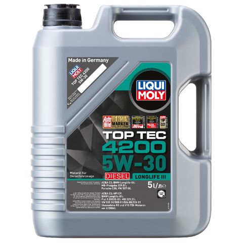 Mühərrik yağı Liqui Moly Top Tec 4200 5W-30 Diesel (2376) — Bakı