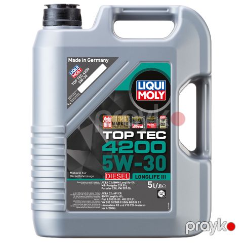 Mühərrik yağı Liqui Moly Top Tec 4200 5W-30 Diesel (2376) — Bakı