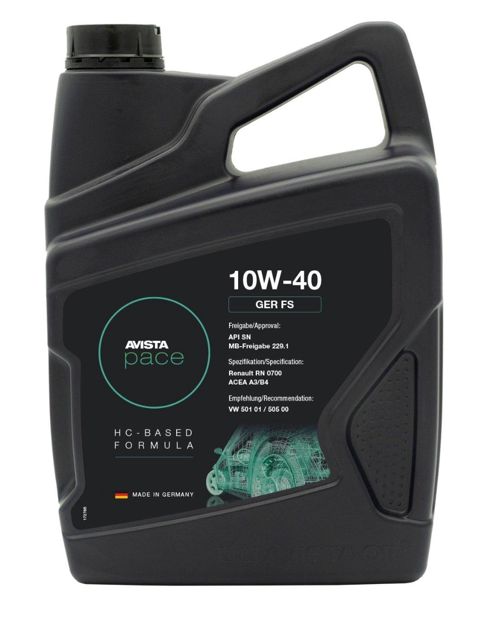 Mühərrik yağı Avista Pace GER FS 10W-40 5L — Bakı