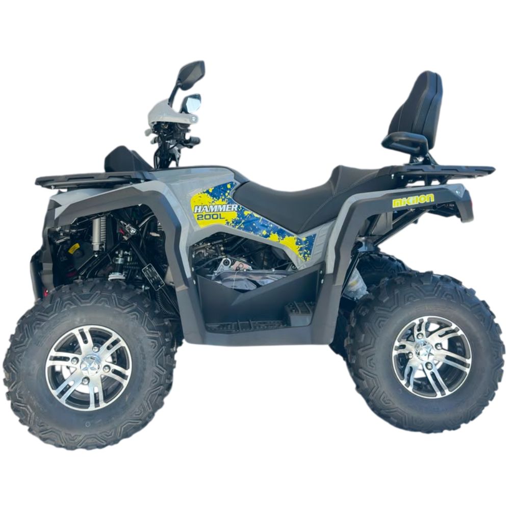 Kvadrosikl Mikilon Hammer 200 L Pro Restail Grey — Mallar, Bakı (2)