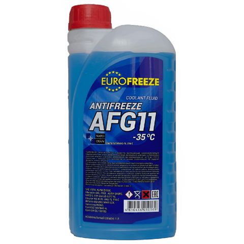 Antifriz Eurofreeze AFG 11 (-35) 1 lt — Bakı