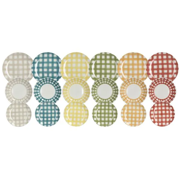 Yemək dəsti Tognana Madison Caledonia, 18 parça 6 nəfərlik (MC07018M237) — Dining tableware