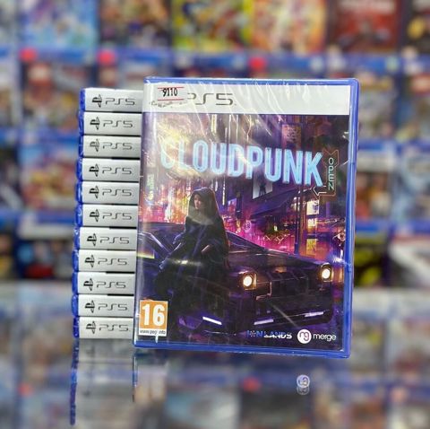 PS5 oyunu: Cloudpunk - Platforma: PlayStation 5 (PS5) fiziki disk — Xırdalan