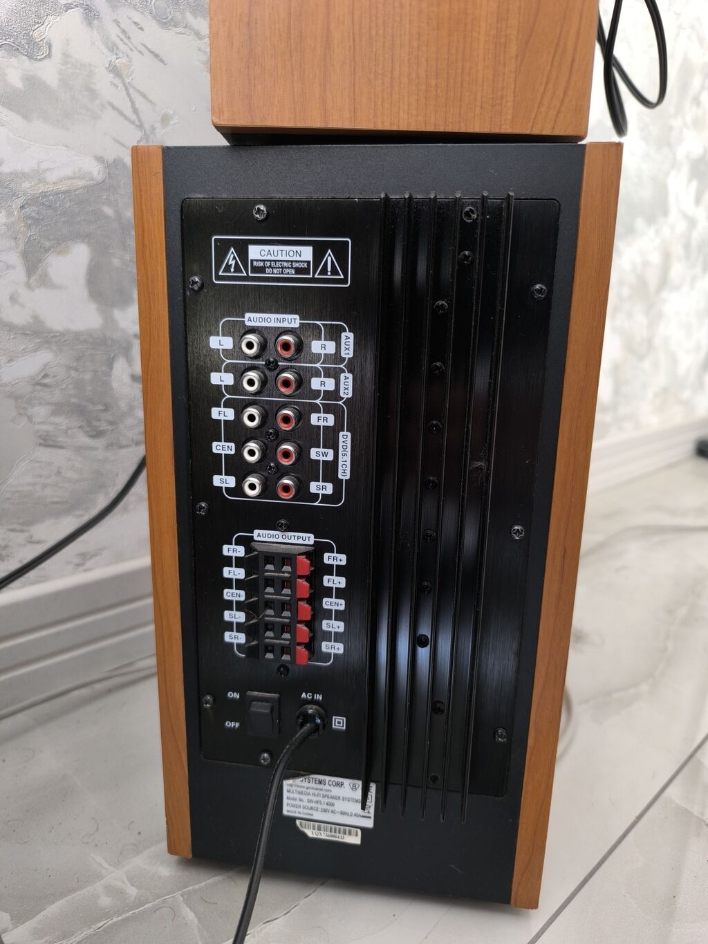 Original Genius ev kinoteatrı üçün 5.1 akustik sistem cox gozel ses — Elektronika, Xırdalan (3)