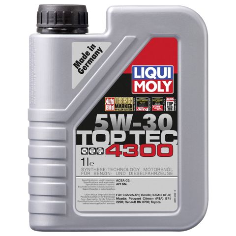 Mühərrik yağı Liqui Moly Top Tec 4300 5W-30 3740/8030 — Bakı