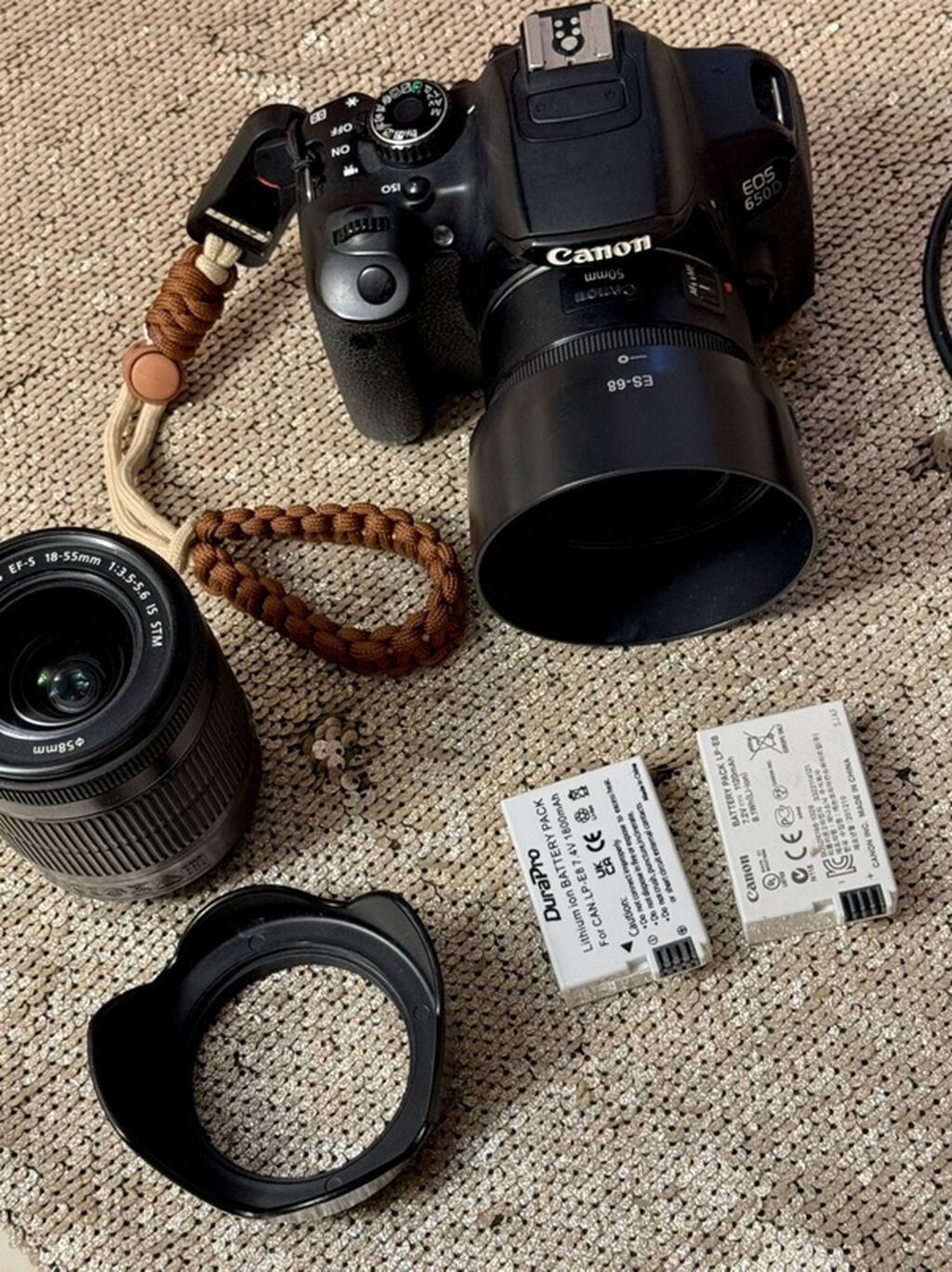 Canon EOS 650D Dslr fotoaparat komplekti - Korpus: Canon EOS 650D — Elektronika, Şirvan (4)
