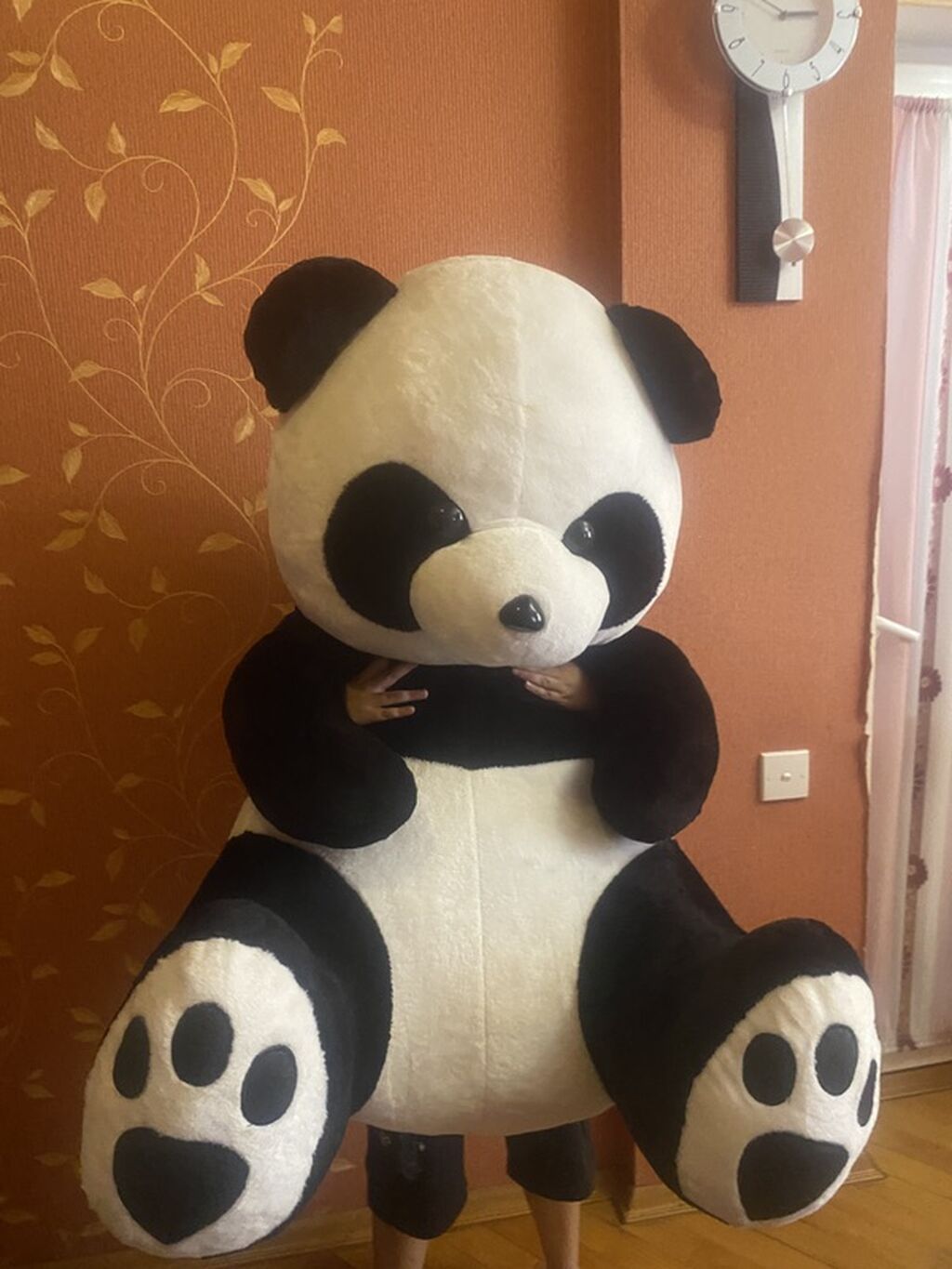Nəhəng ölçülü panda plyuş oyuncağı - Həqiqi panda rənglərində — Yumşaq oyuncaqlar, Bakı