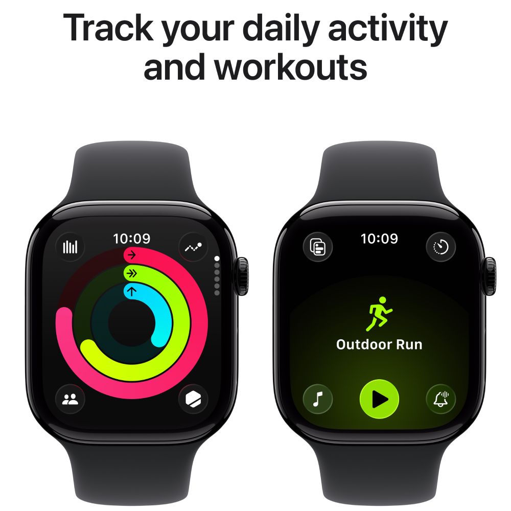 Smart saat Apple Watch Series 11 42mm M/L MEQU4RK/A Jet Black — Uşaq smart saatları, Bakı (3)