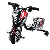 Uşaqlar üçün Drift Mini DP-3 Cartoon White-Black — Детские скутеры