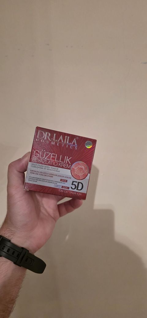 DR. Laıla Cosmetics Güzəllik Beyazladıcı Krem – 5D effekt Məhsul — Bakı