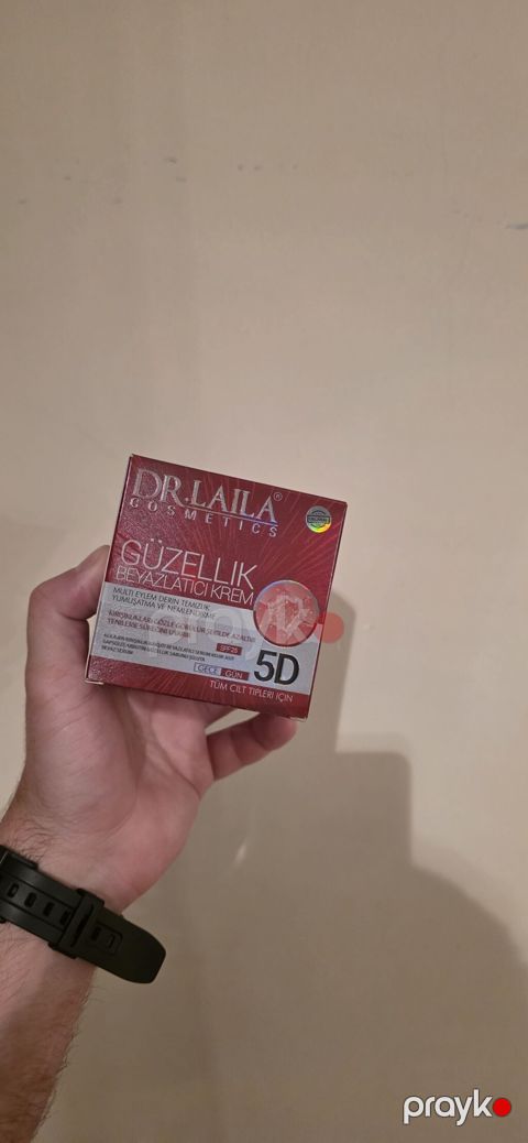 DR. Laıla Cosmetics Güzəllik Beyazladıcı Krem – 5D effekt Məhsul — Bakı