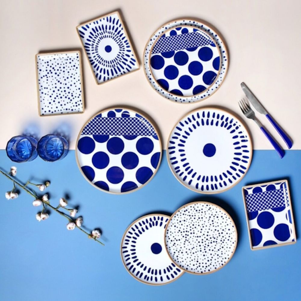 Səhər yeməyi dəsti Porland Spotty 18 parça 04POR034885 — Ev texnikası, Bakı