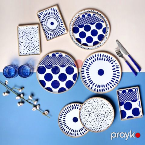 Səhər yeməyi dəsti Porland Spotty 18 parça 04POR034885 — Bakı