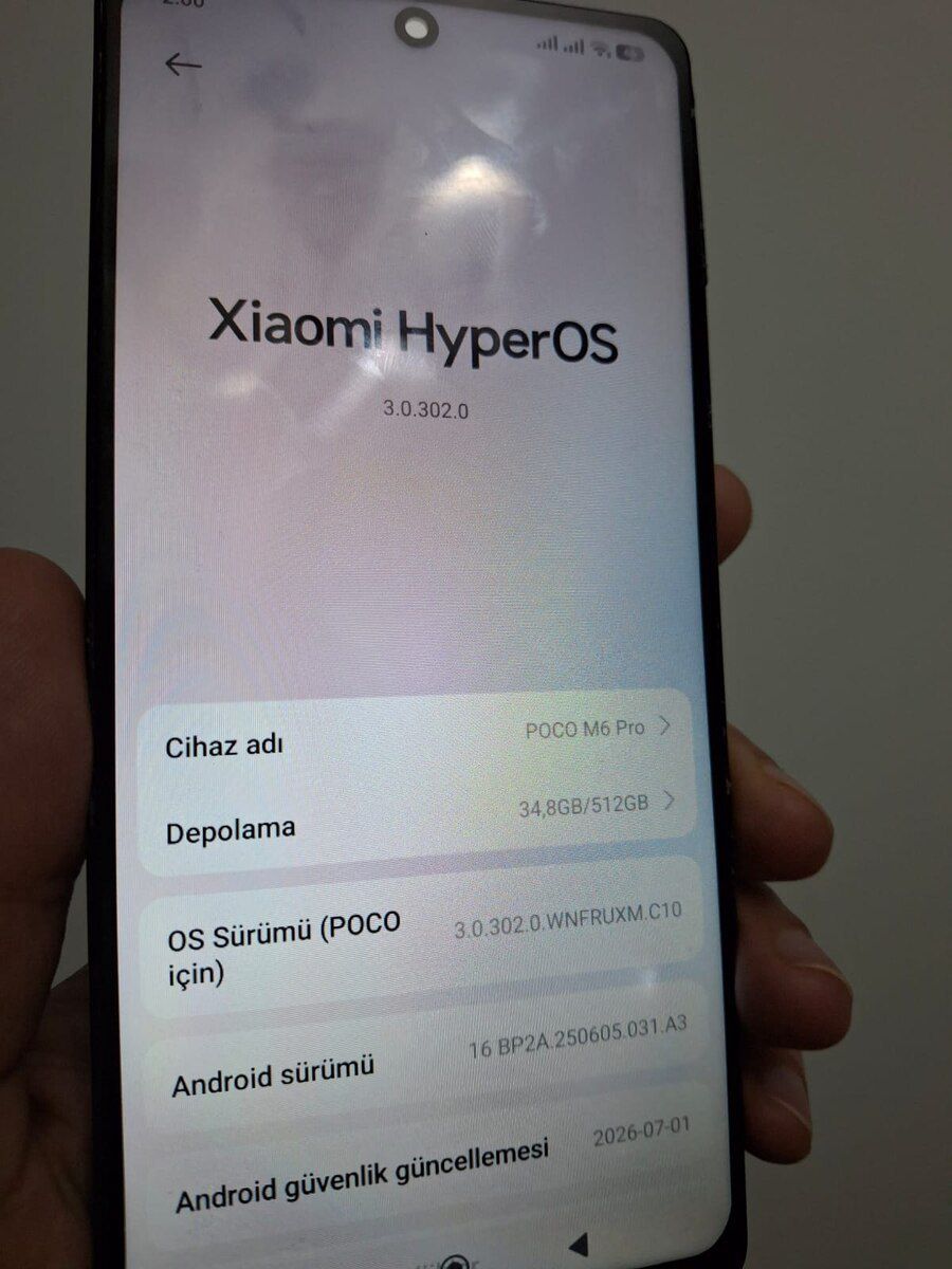 Xiaomi Poco M6 Pro Black 512GB/12GB — Smartfonlar, Bakı (2)