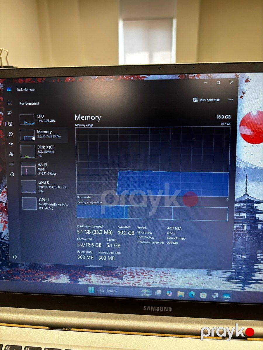 Samsung Galaxy Book Pro (sensor ekran) — Noutbuklar, Bakı (5)