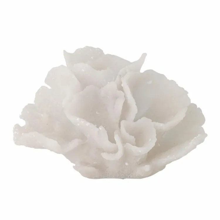 Fiqur Bloomingville Rosenia Deco Polyresin White 21x14x12 sm — Bakı