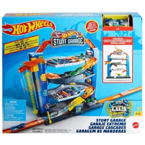 Аvtomobillər üçün qaraj Hot Wheels Hw City Stunt Garage 887961873016 — Bakı