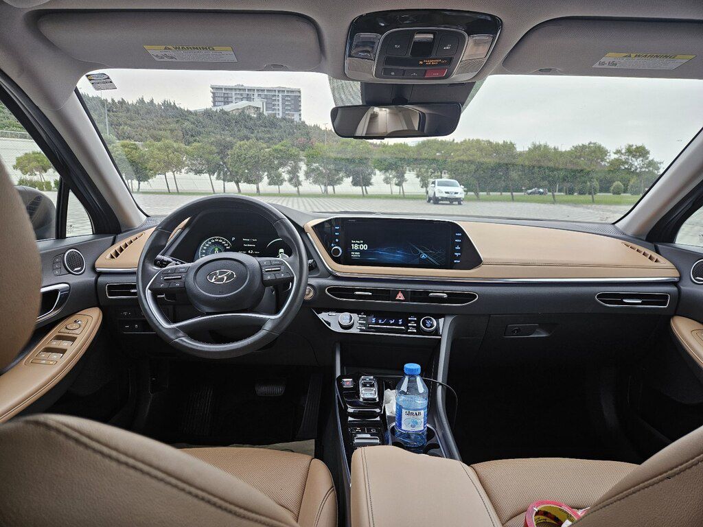 Hyundai Sonata, 2.0 L, 1.62 kWh, 2022 il, 86 600 km — Avtomobillər, Bakı (10)