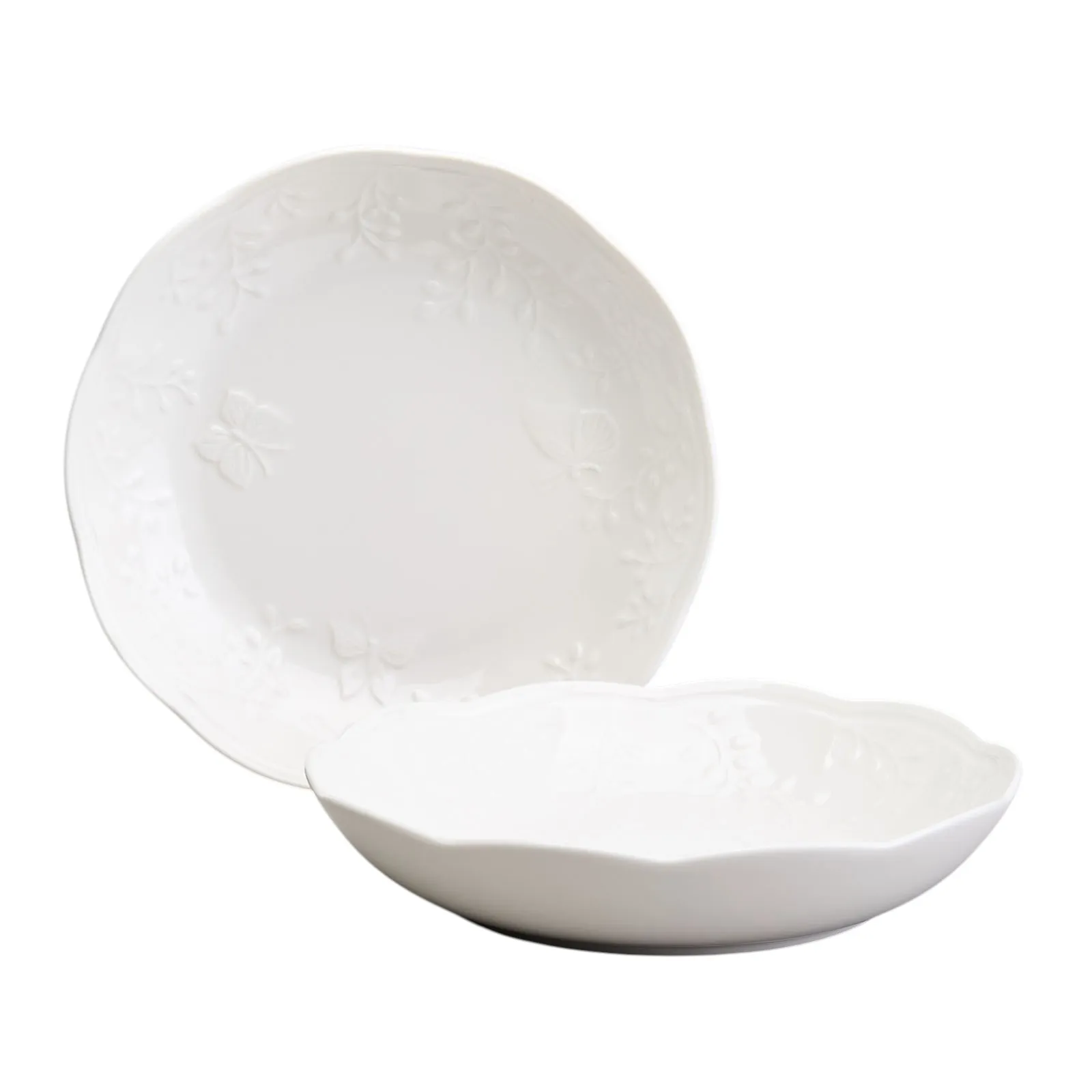 Dərin boşqab dəsti Lefard Lavender, farfor, 21 sm, 2 ədəd (761-139) — Столовая посуда