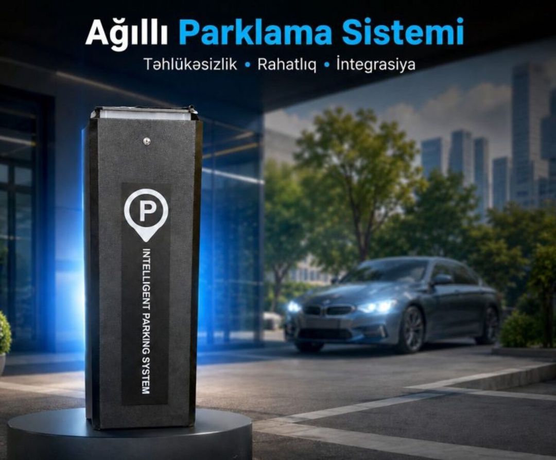Şlaqbaum Intelligent Parking System Ağıllı Park Sistemi — Təhlükəsizlik sistemləri, Bakı (2)