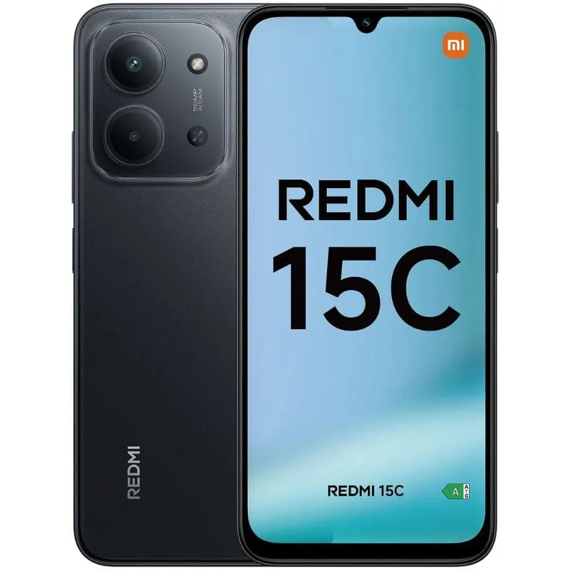 Smartfon Xiaomi Redmi 15C 4GB/128GB 4G Black NFC — Bakı