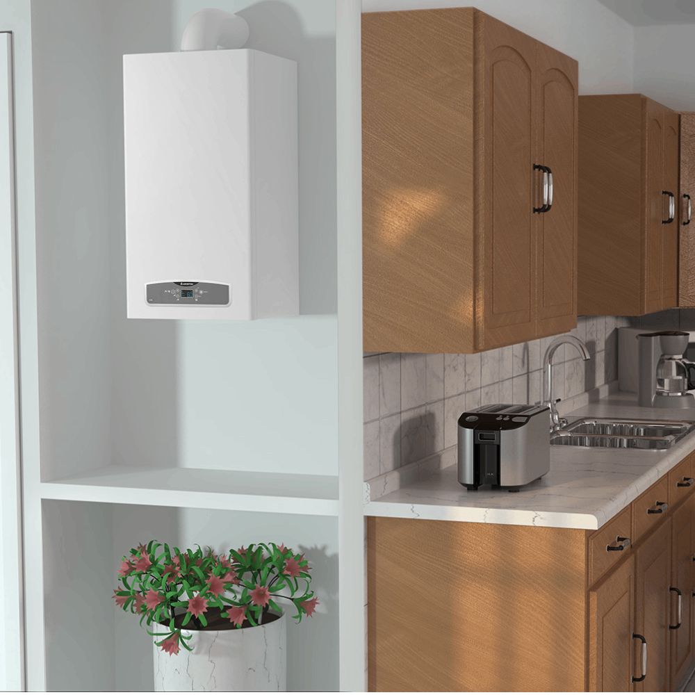 Kombi Ariston Cares XC 24 KW — İqlim texnikası, Bakı (5)