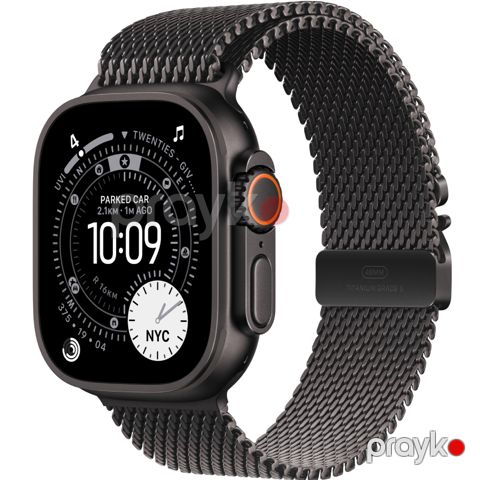 Smart saat Apple Watch Ultra 3 Cellular 49mm MF1T4QI/A Black Titanium — Bakı