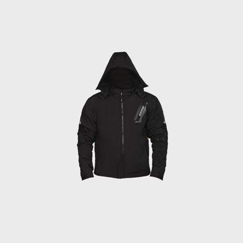 Gödəkçə Motoverse Diamond, Softshell, Black (XXL) — Мото жабдуулар