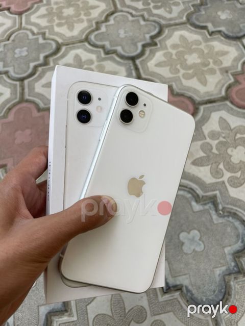 IPhone 11, 128 GB, Ağ, Face ID