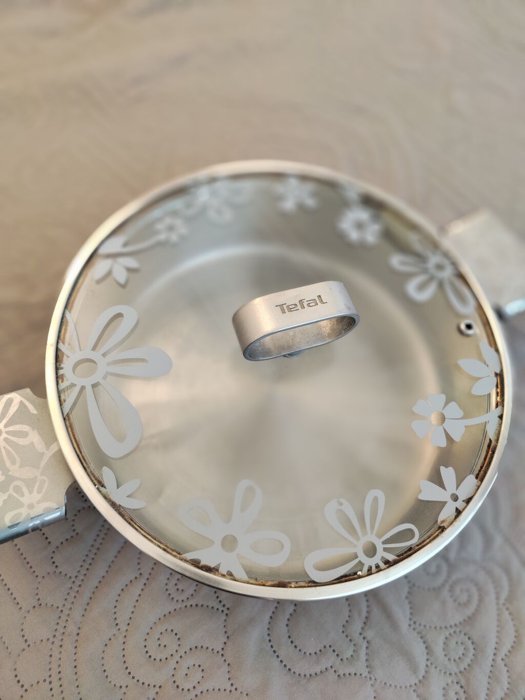 Qazan, rəng - Gümüşü, Paslanmayan polad, 26 sm, Tefal — Bişirmə qabları, Bakı (2)
