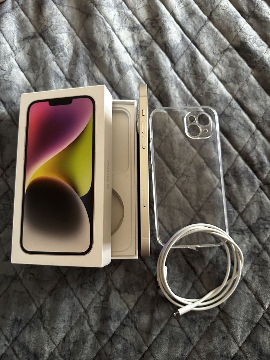 Apple iPhone 14 Plus Starlight 256GB/4GB — Smartfonlar, Bakı (4)