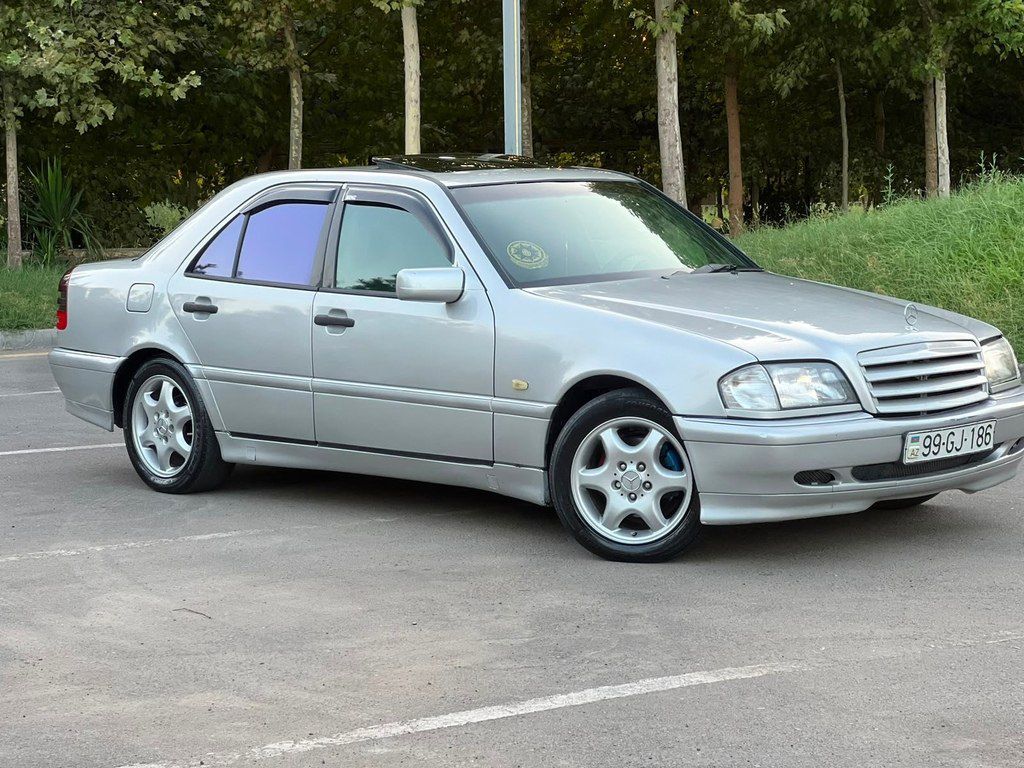 Mercedes C 200, 2.0 L, 1998 il, 391 761 km — Avtomobillər, Şirvan (3)