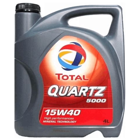 Mühərrik yağı Total Quartz 5000 15W-40 4L — Bakı