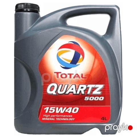 Mühərrik yağı Total Quartz 5000 15W-40 4L — Bakı