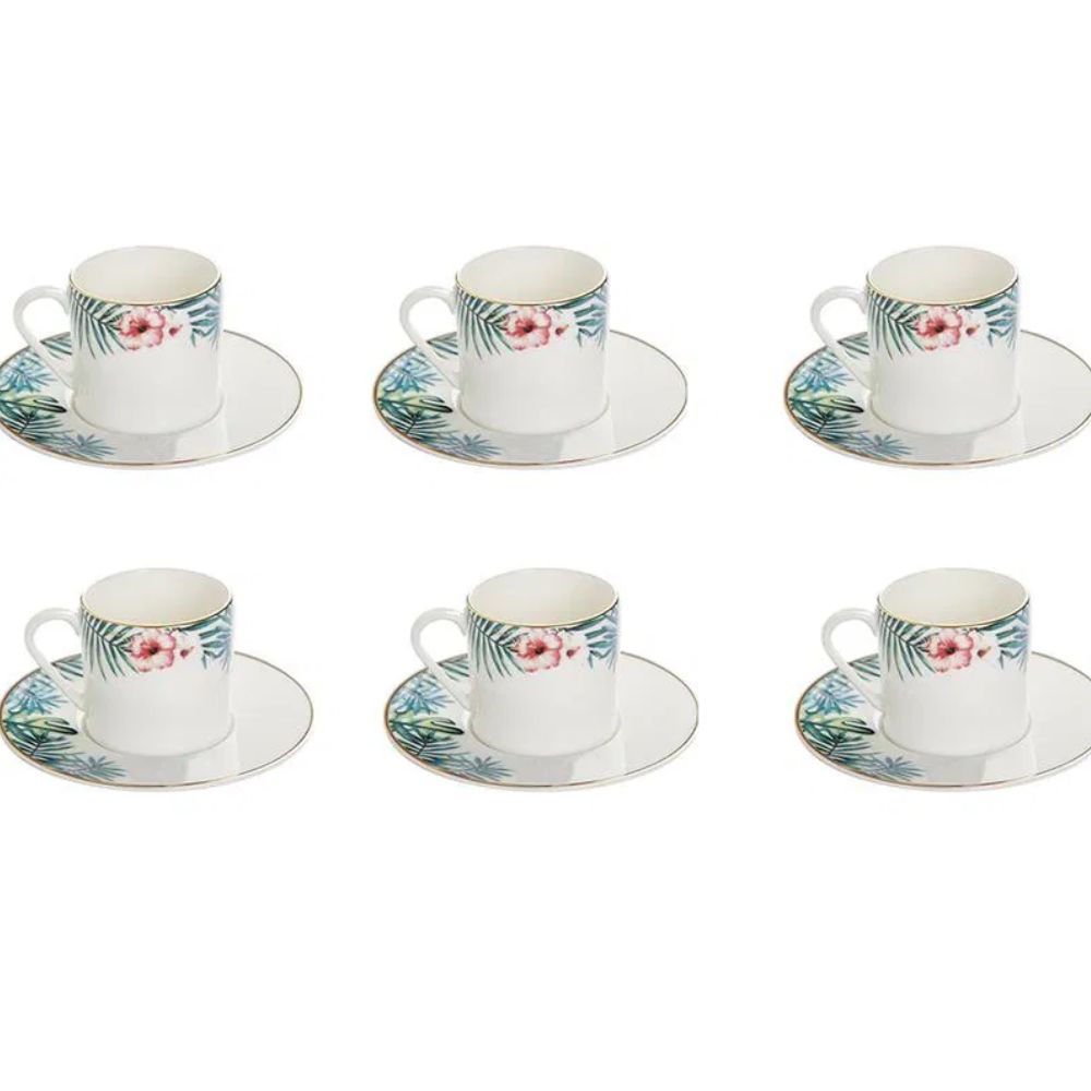 Qəhvə üçün fincan dəsti Porland Exotic 12 parça 04ALM005544 — Ev texnikası, Bakı (2)