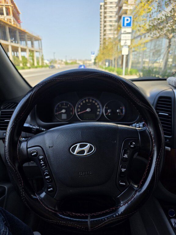 Hyundai Santa Fe, 2.2 L, 2006 il, 380 000 km — Avtomobillər, Bakı (8)