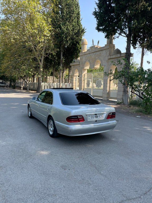Mercedes E 220, 2.2 L, 1999 il, 600 000 km — Avtomobillər, Mingəçevir (5)