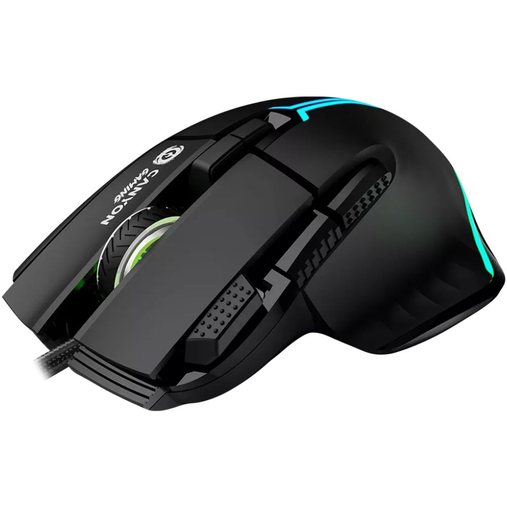 Mouse Canyon Fortnax GM-636 RGB 9 Buttons Wired Black CND-SGM636B — Mallar, Bakı (3)