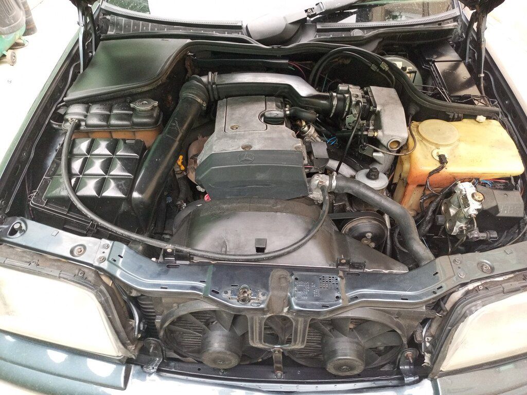Mercedes C 200, 2.0 L, 1995 il, 452 312 km — Avtomobillər, Bərdə (9)