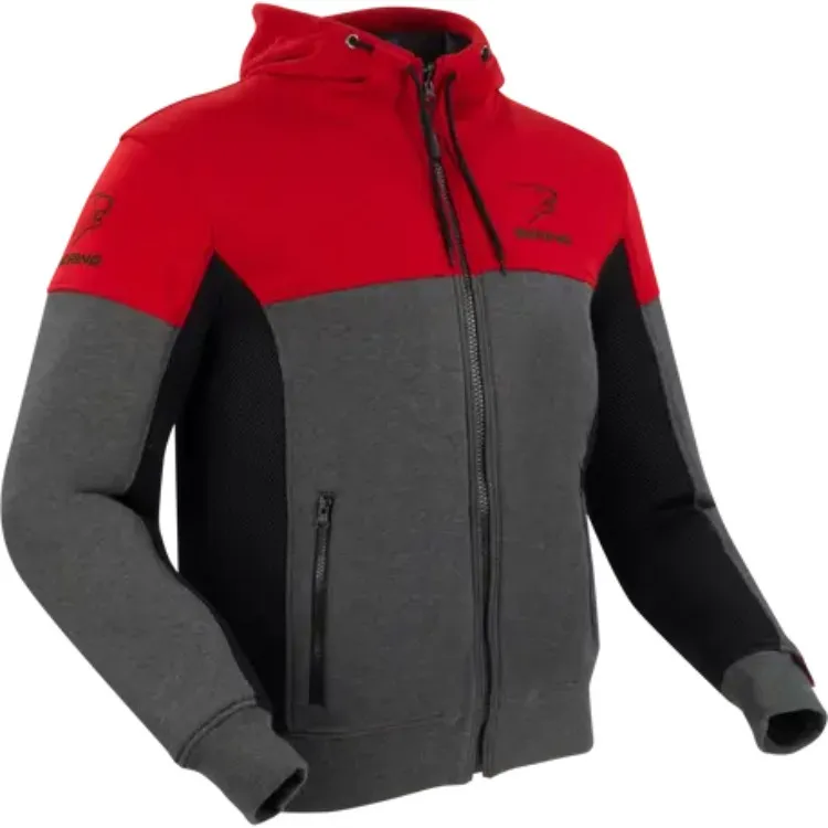 Gödəkçə berıng jacket hoodız vented (ce) BTB1691 anthracıte/red l — Bakı