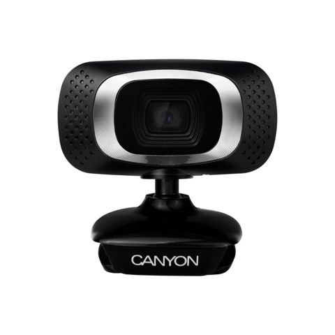 Veb kamera Canyon C3 720P HD Black (CNE-CWC3N) — Bakı
