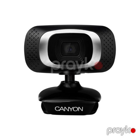 Veb kamera Canyon C3 720P HD Black (CNE-CWC3N) — Bakı