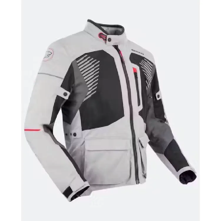 Gödəkçə berıng jacket bakundu BTV831 grey/black/red (l) — Bakı